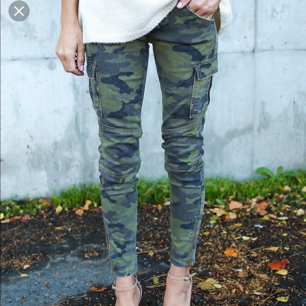 Camo Skinnies from Vici